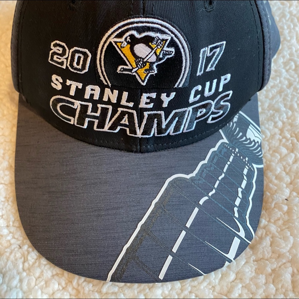Reebok Pittsburgh Penguins Stanley Cup Hat